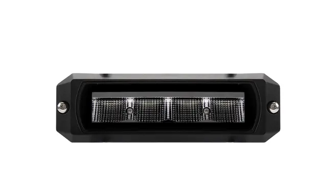 BRT Slim Black 30 LED Godkjent ryggelys - 3200Lm. 140x40x61mm. 