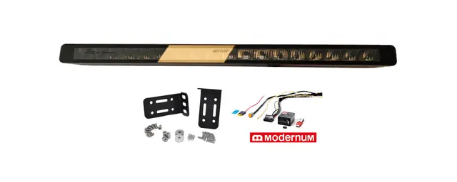 BRT® Lyspakke med Slimline pro 20 Gen2 Modernum can. med braketter og kabelsett 