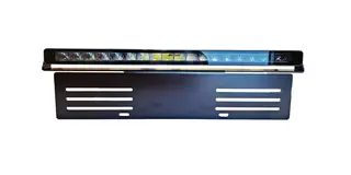 BRT&#174; Lyspakke med Slimline pro 20 Gen2 Universal. Med skiltbrakett og kabelsett