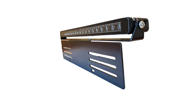 BRT® Lyspakke med Slimline pro 20 Gen2 Universal. Med skiltbrakett og kabelsett 