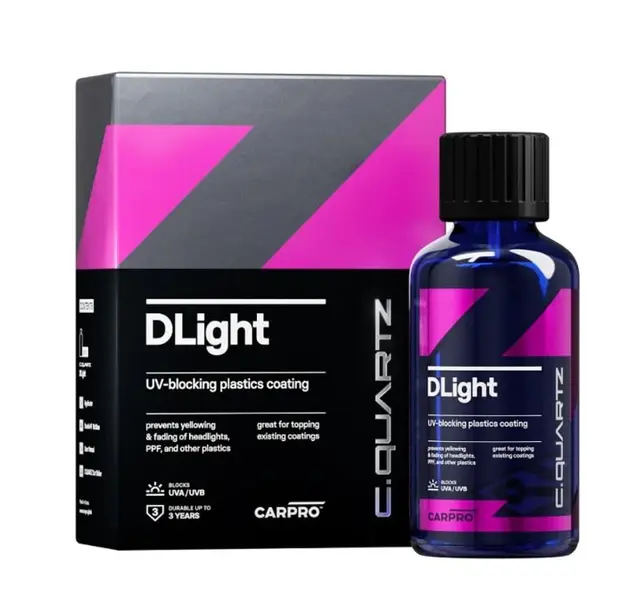 CarPro CQUARTZ DLight UV-beskyttelse av plast  - 10 ml 