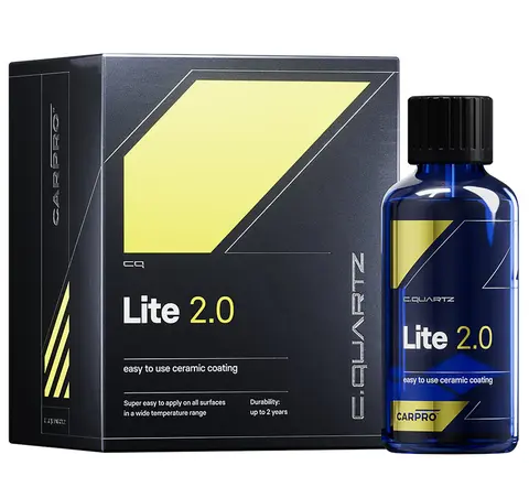 CARPRO CQUARTZ Lite 2.0 coating Enkel keramisk beskyttelse i 2 år, 100ml