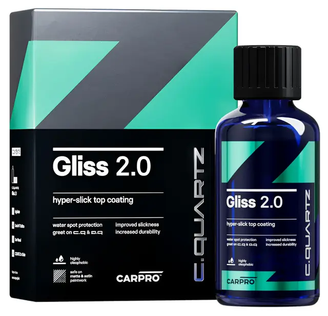 Carpro GLISS 2.0 Topcoat 50 ml Top coating med økt glans 