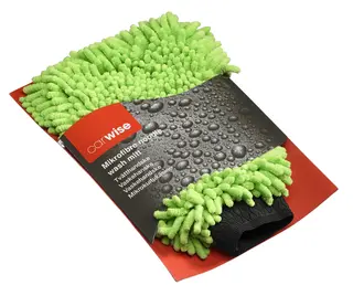 CarWise 2i1 vaskehanske Vaskehanske mikrofiber - supermyk