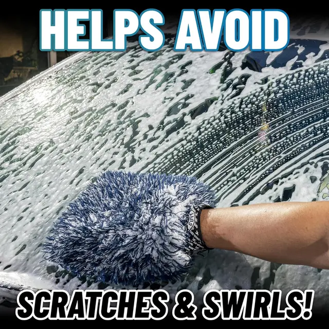 Chemical Guys The Dually Wash Mitt Skånsom vaskehanske i mikrofiber 