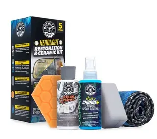 Chemical Guys Headlight Kit Gjenoppretter og beskytter frontlykter