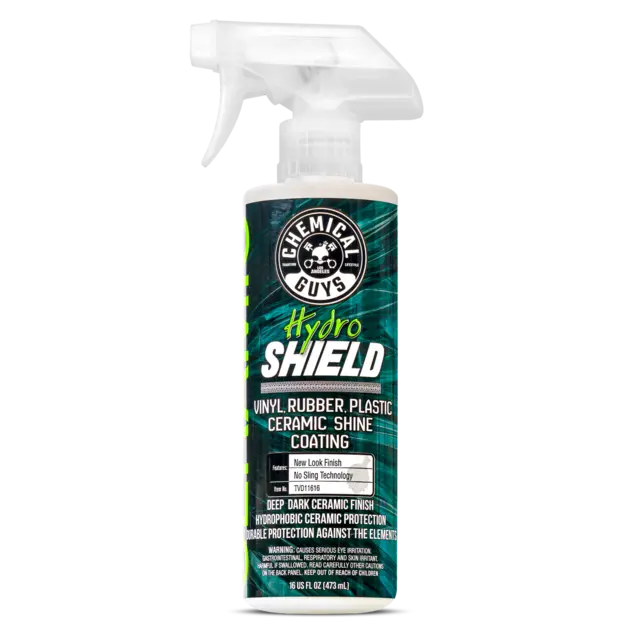 Chemical Guys Hydro Shield Ceramic Coating til plastikk og gummi, 473ml 