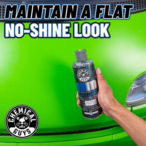 Chemical Guys Meticulous Matte Auto Wash Matt-sikkert bilshampo uten glans, 473ml