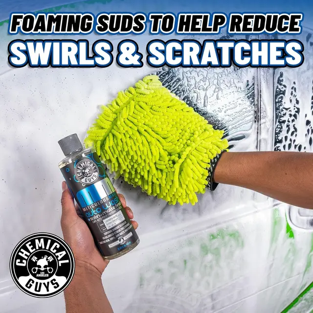 Chemical Guys Meticulous Matte Auto Wash Matt-sikkert bilshampo uten glans, 473ml 