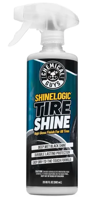 Chemical Guys Shinelogic Tire Shine Gir høy glans på dekksider, 592ml 