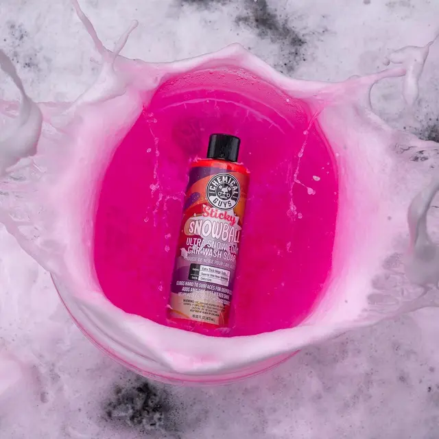 Chemical Guys Sticky Snowball Ultra skummende bilsjampo, 473ml 