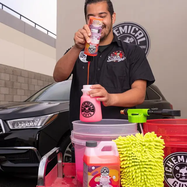 Chemical Guys Sticky Snowball Ultra skummende bilsjampo, 473ml 