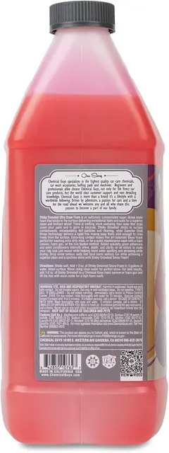 Chemical Guys Sticky Snowball Ultra skummende bilsjampo, 3,7L 