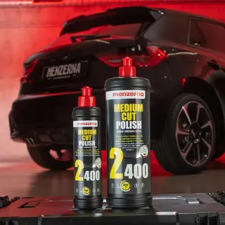 Menzerna Medium Cut Polish 2400, 250ml Medium cut polish for moderat lakkslitas