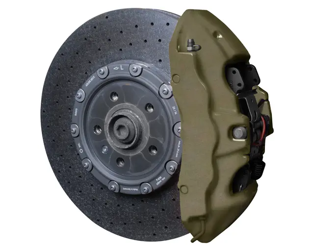 Foliatec Brake Caliper Lacquer Set Combat green matt - 3 components 