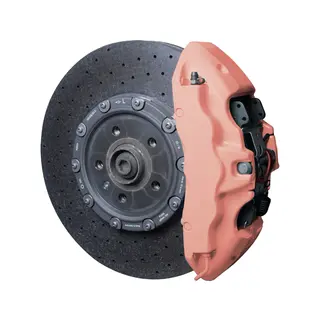 Foliatec Brake Caliper Lacquer Set Juicy peach - 3 components
