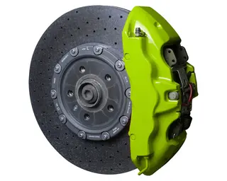 Foliatec Brake Caliper Lacquer Set Toxic green - 4 components