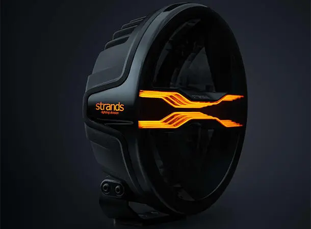 Strands Dragon Drive 7" Hvit/Orange park lys | Xperience mode 