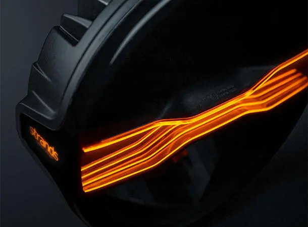 Strands Dragon Drive 7" Hvit/Orange park lys | Xperience mode 