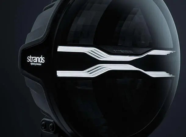 Strands Dragon Drive 7" Hvit/Orange park lys | Xperience mode 