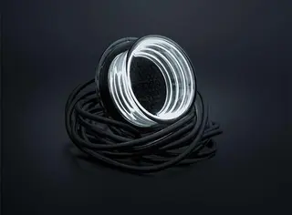 FOR9T GEO HVIT Markeringslys 10-40V 2,5M kabel