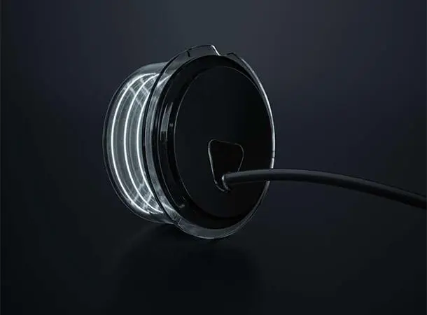 FOR9T GEO HVIT Markeringslys 10-40V 2,5M kabel 