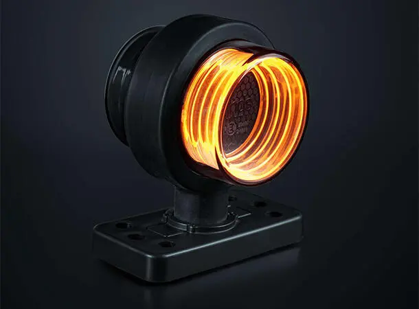 FOR9T GEO ORANGE Markeringslys 10-40V 2,5M kabel 
