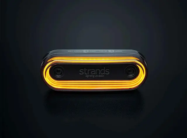 For9t Gravity Markeringslys Orange L:115 D:23,2 H:41MM 