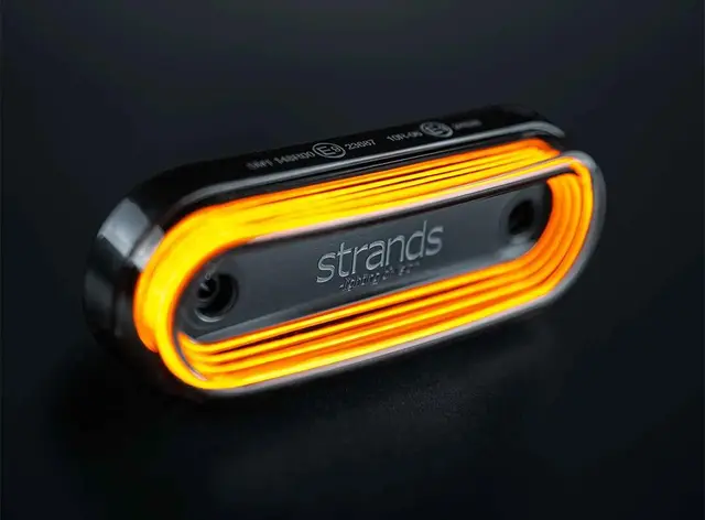For9t Gravity Markeringslys Orange L:115 D:23,2 H:41MM 