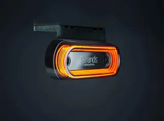 For9t Gravity Markeringslys Orange L:115 D:23,2 H:41MM