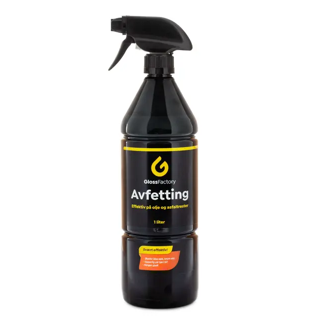 Gloss Factory Avfetting Effektiv kaldavfetting, 1 liter 