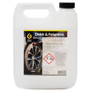 Gloss Factory Felg og dekkrens Effektiv felg og dekkrens, 4L