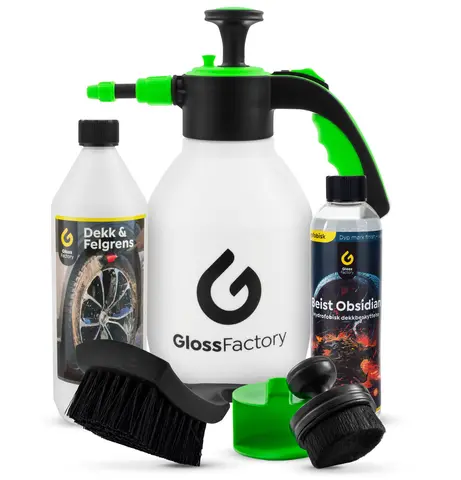Gloss Factory Deluxe Dekk kit Grundig rens og fornying av dekksidene