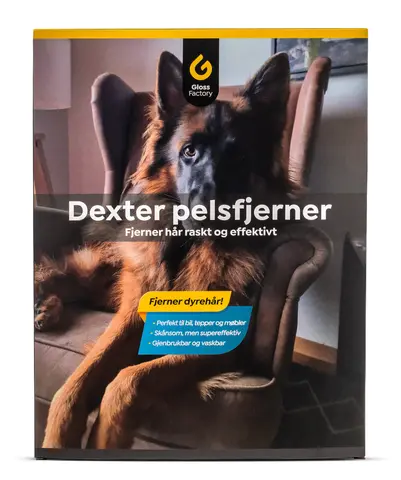 Gloss Factory Dexter pelsfjerner Perfekt til bilseter, tepper og klær