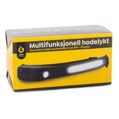 Gloss Factory Multifunksjonell Hodelykt Oppladbar, sensorstyr og sprutsikker