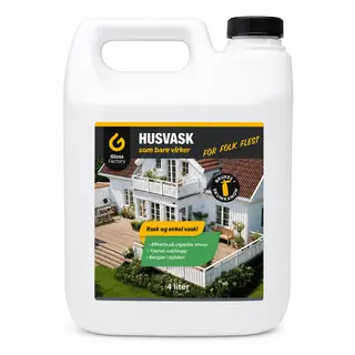 Gloss Factory Husvask Effektiv vask av huset, 4L