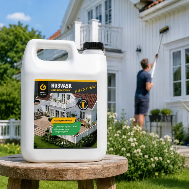 Gloss Factory Husvask Effektiv vask av huset, 4L 
