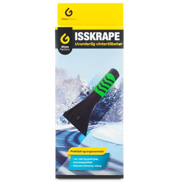 Gloss Factory Isskrape Solid isskrape for teleskopstang 