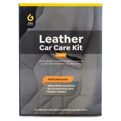 Gloss Factory Leather Care Kit Strong Kraftig og komplett skinnpleie