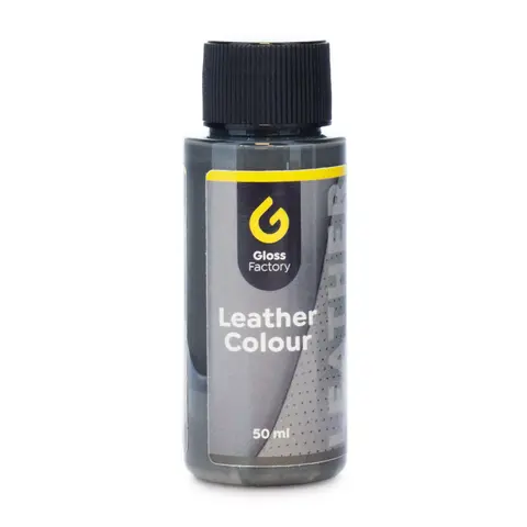 Gloss Factory Leather Colour 402 Metallgr&#229; - 50ml