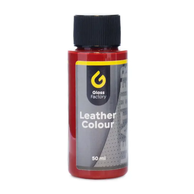 Gloss Factory Leather Colour 503 Flamencorød - 50ml 