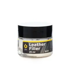 Gloss Factory Leather Filler - hvit Hvit reparasjonsmasse for skinn - 25ml