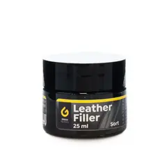 Gloss Factory Leather Filler - sort Sort reparasjonsmasse for skinn - 25ml