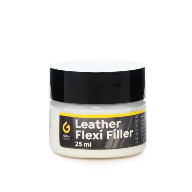 Gloss Factory Leather Flexi Filler Fleksibel masse for slitt skinn - 25ml 
