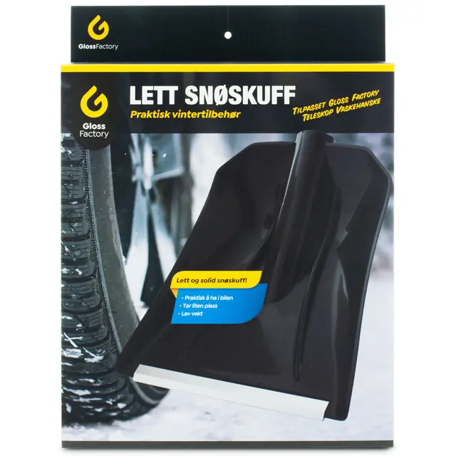 Gloss Factory Lett Snøskuffe Spade til teleskopstang 