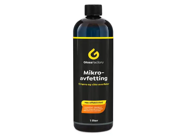 Gloss Factory Mikroavfetting Konsentrert mikroavfetting, 1L 