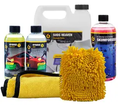 Bobil og Caravanpakka vask stor Vask og beskyttelse - alt i en pakke