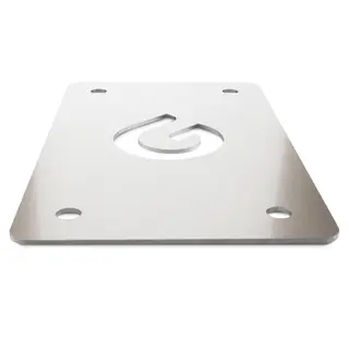 Gloss Factory Plate for b&#248;tteholder For &#229; sette sammen to b&#248;tteholdere