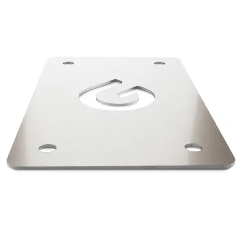 Gloss Factory Plate for b&#248;tteholder For &#229; sette sammen to b&#248;tteholdere