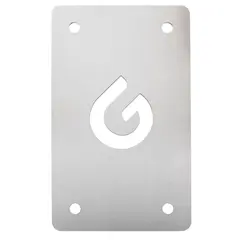 Gloss Factory Plate for b&#248;tteholder For &#229; sette sammen to b&#248;tteholdere